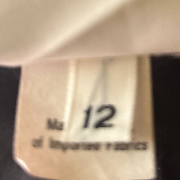 Russ Vintage SZ 12 Black herringbone 2 pc.suit office interview timeless 80's - Picture 11 of 15